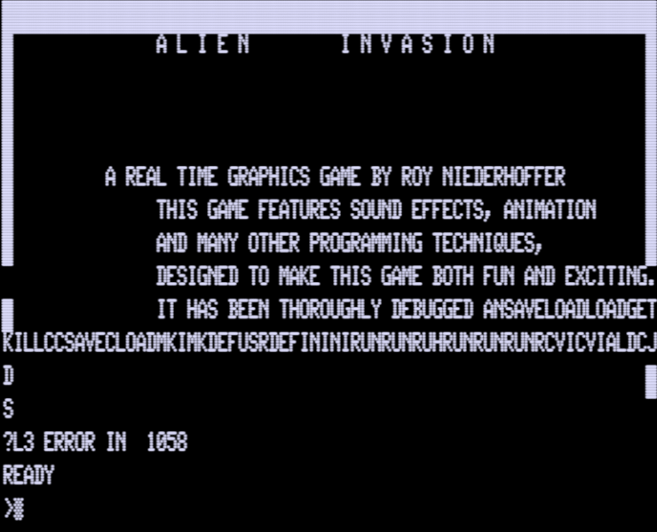 Screen shot